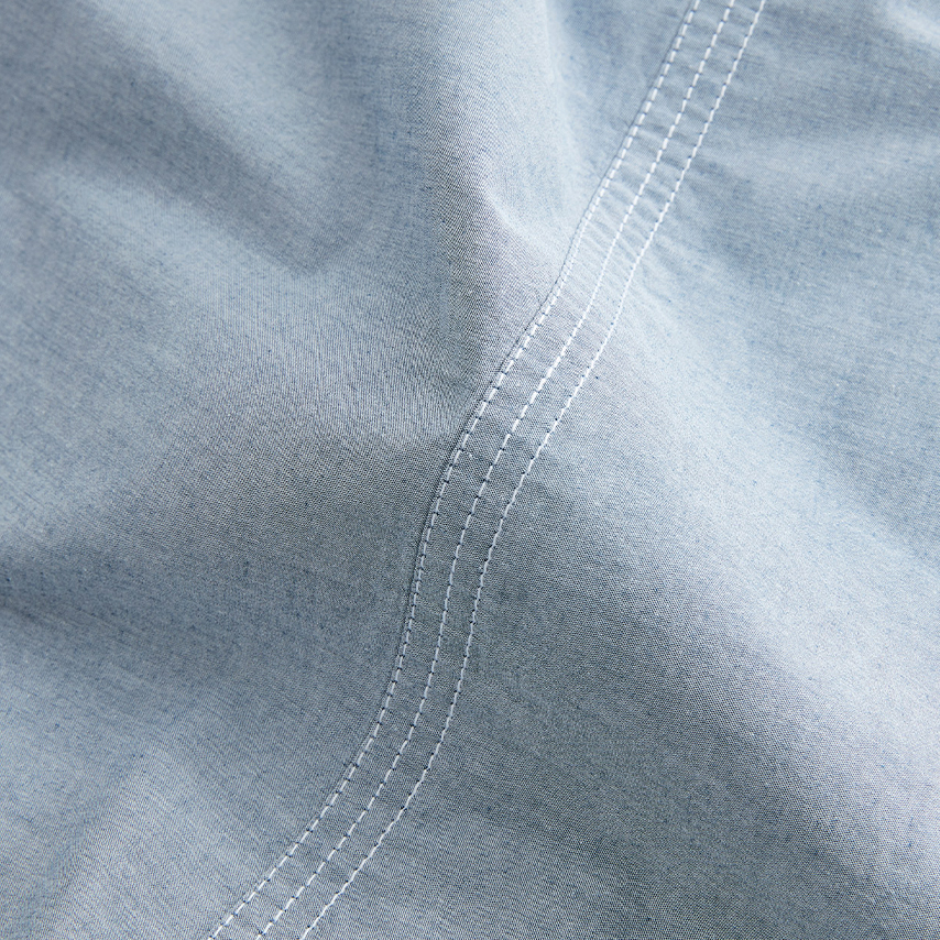 Chambray Triple Stitch Sheet Set