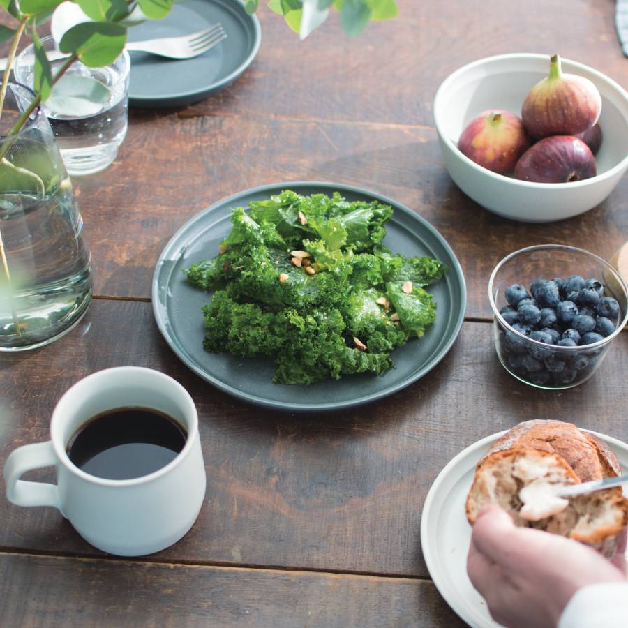 KINTO ASSIETTE FOG 160MM BLUE