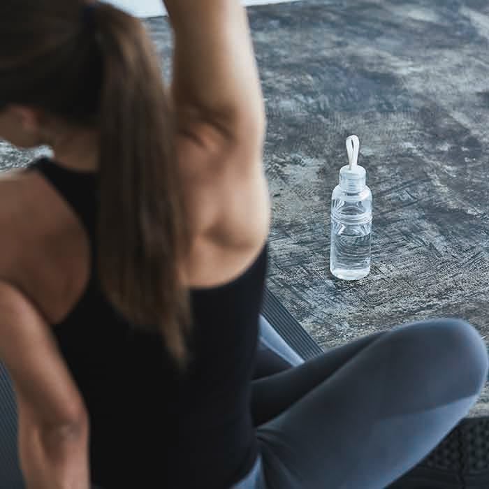 KINTO WORKOUT BOTTLE 480ML CLEAR