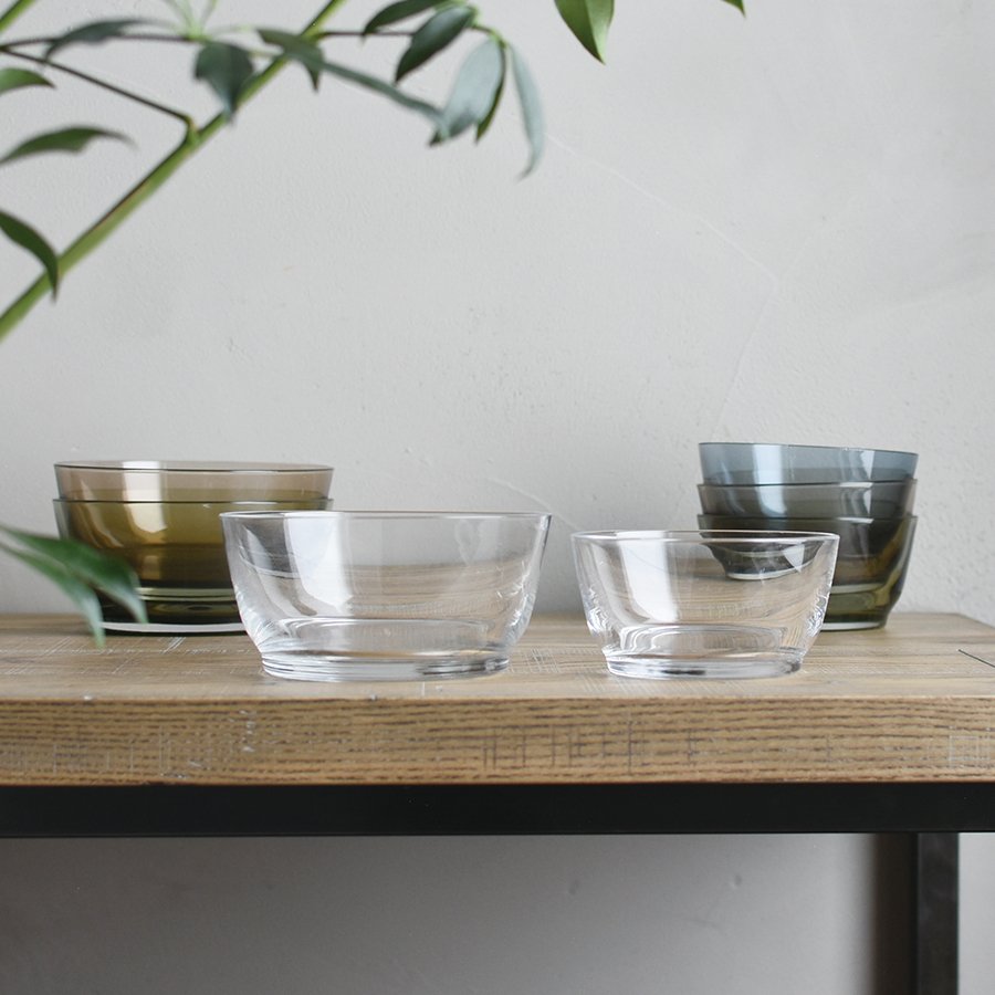 KINTO HIBI BOWL 100MM CLEAR
