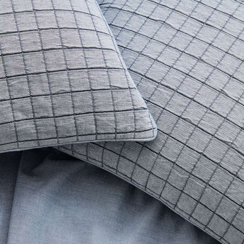 Matelasse Windowpane Sham