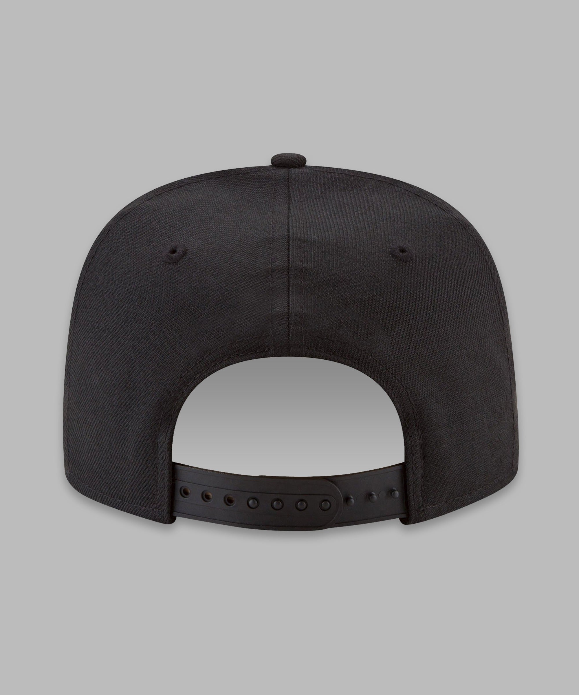 THE ORIGINAL CROWN 9FIFTY SNAPBACK W/ BLACK UNDERVISOR — embroidery area
