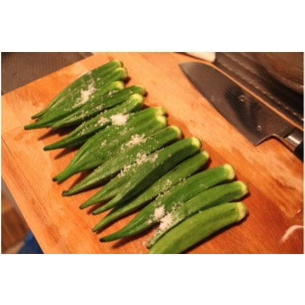 Salting the Okra