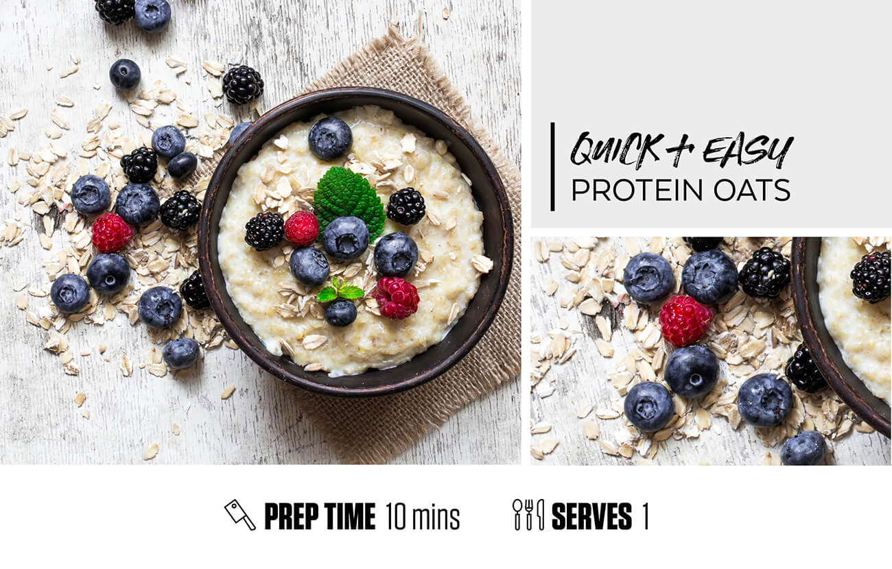 Quick and Easy Protein Oats Switch Nutrition
