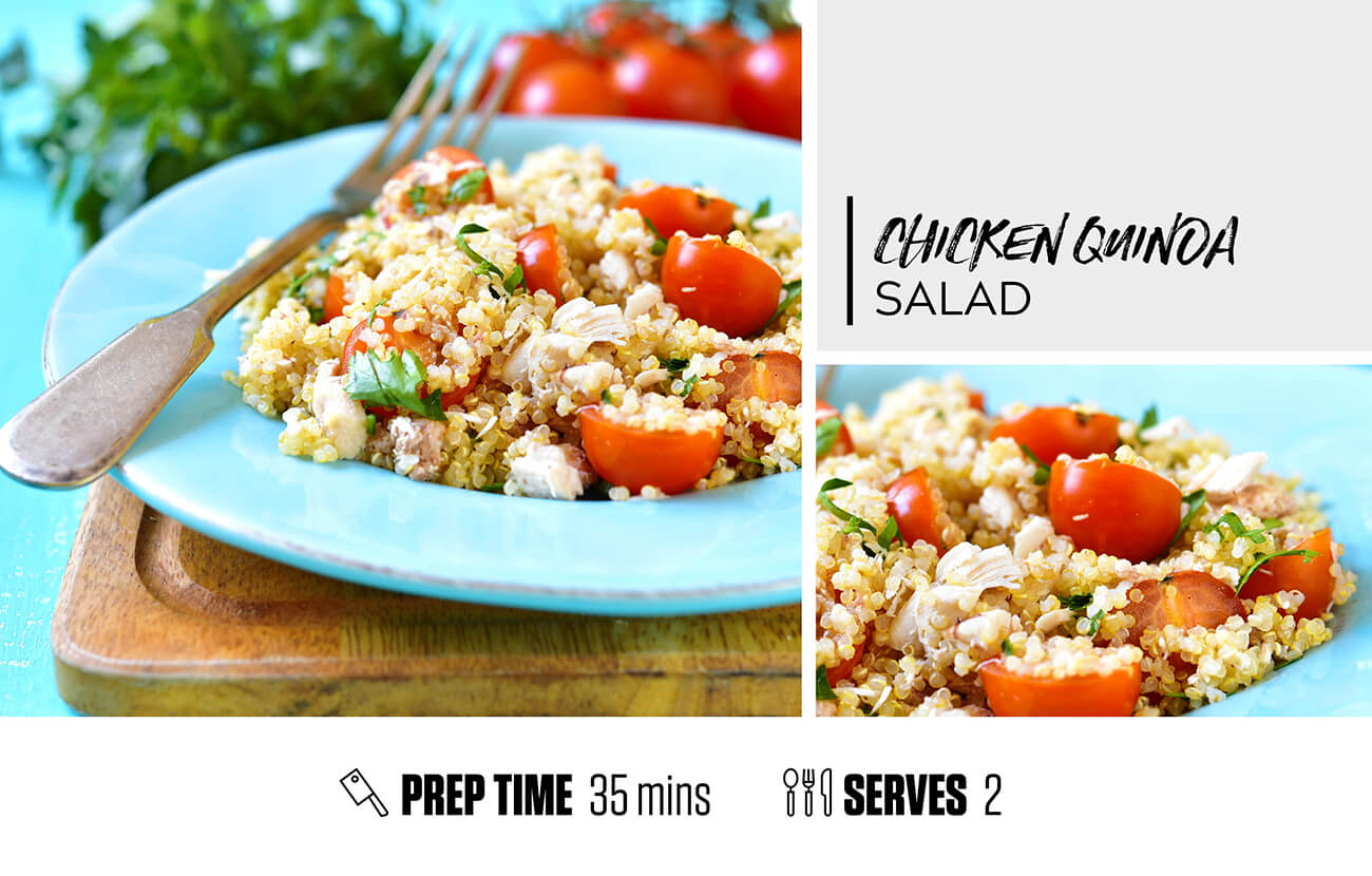 Chicken Quinoa Salad Switch Nutrition