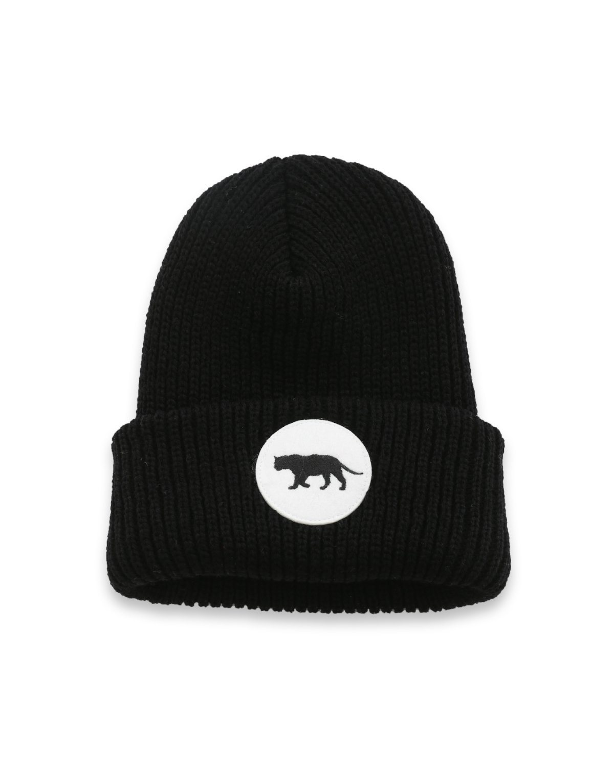 Equator Black Knit Beanie