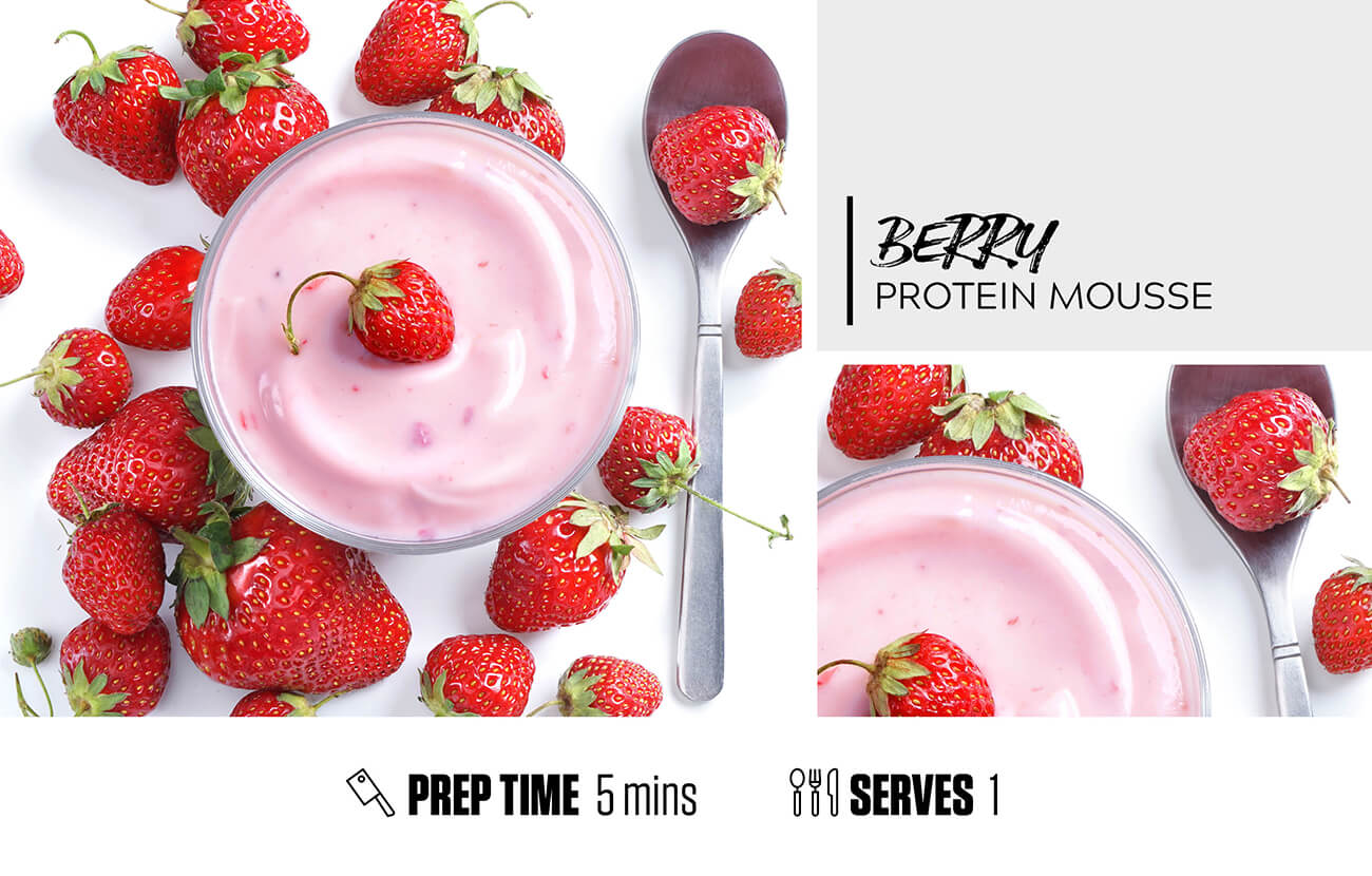 Berry Protein Mousse Switch Nutrition