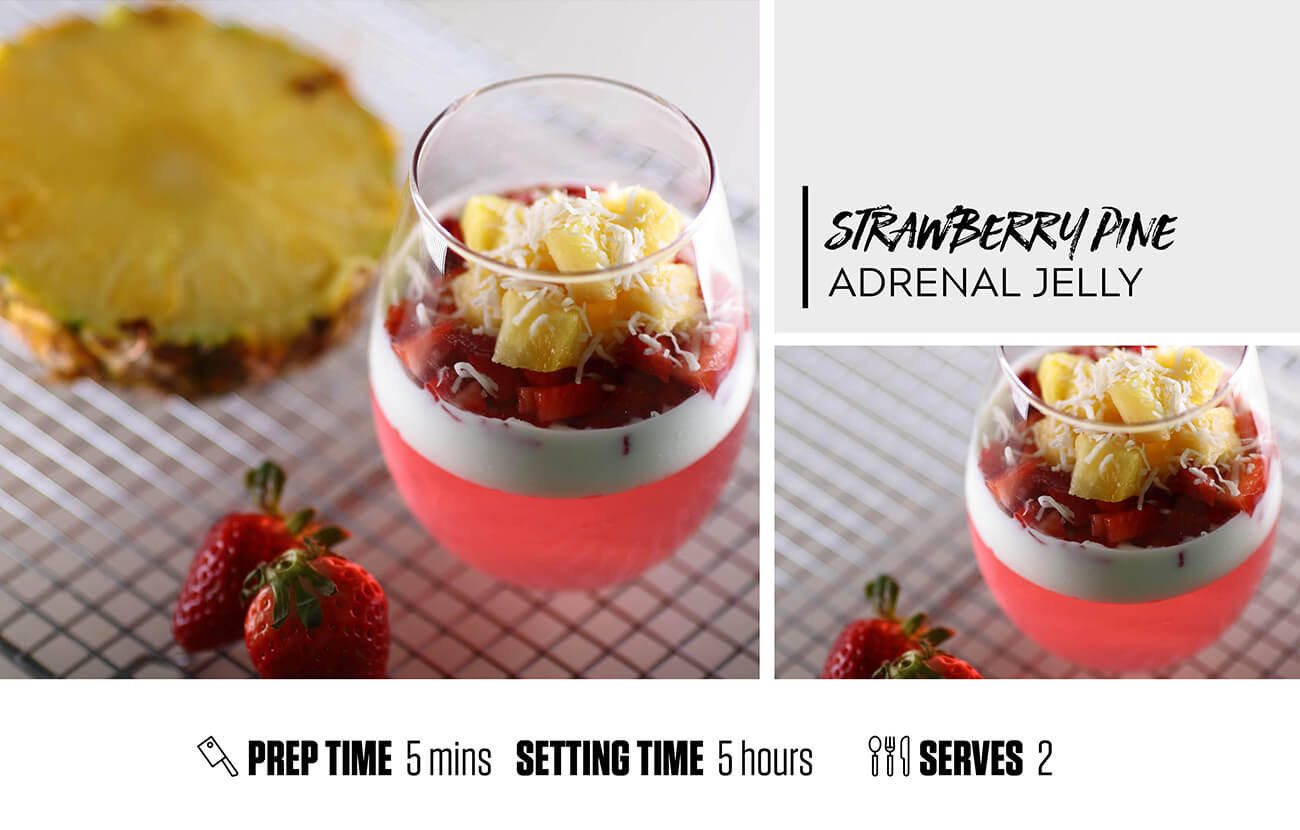 Strawberry Pineapple Adrenal Jelly
