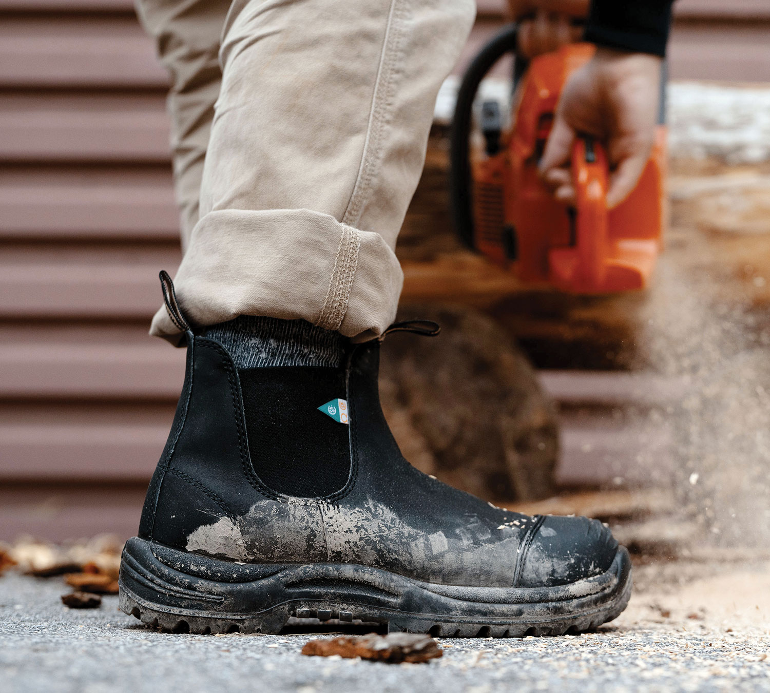 Blundstone 168 Travail et S curit avec bout en caoutchouc Noir