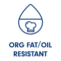 Resiste a l'huile / aux matières grasses