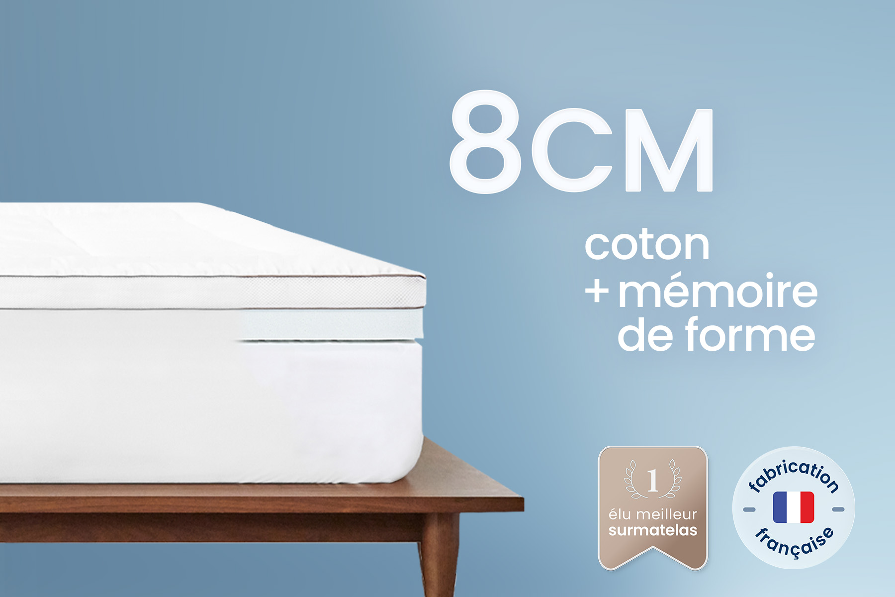 Surmatelas Duo