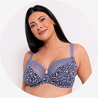 Buy kateintimates Full Covergae with Nonwired Padded Bra [K-663281-BLUE-40B]  at