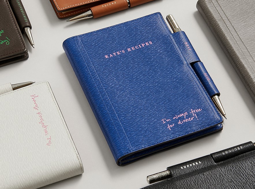 Personalised Stationery | Journals & Bookmarks | Anya Hindmarch EU