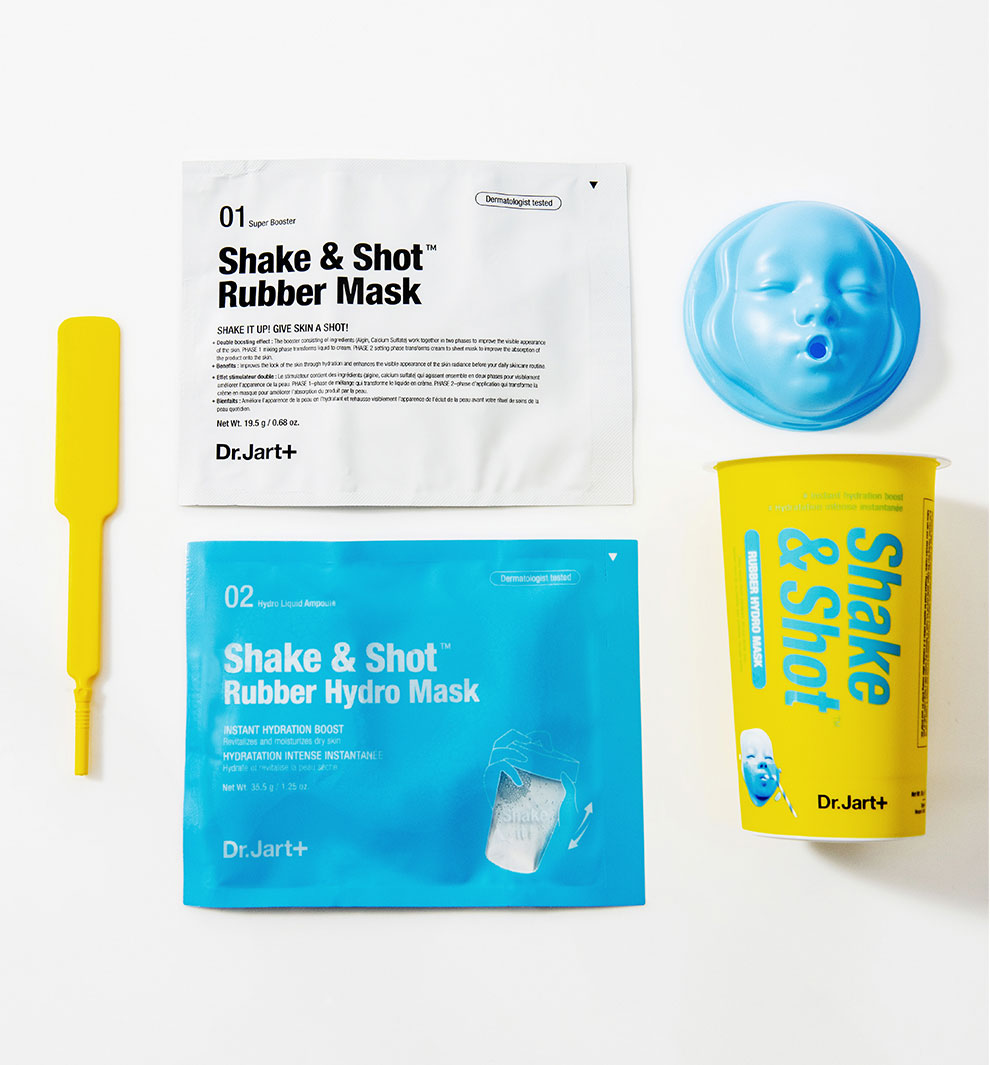 Shake & Shot™ Rubber Hydro Mask