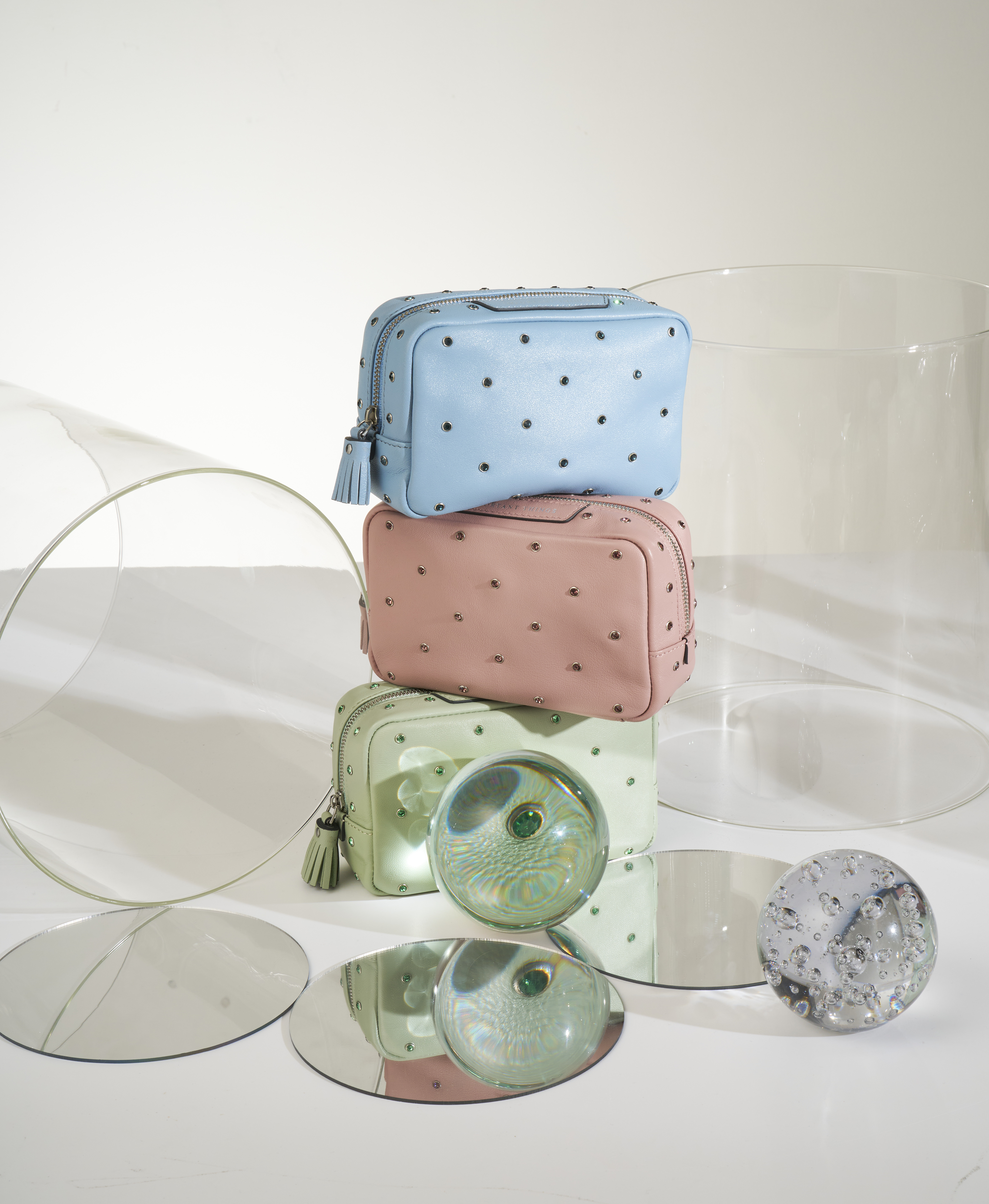 【ANYA HINDMARCH】ラゲッジ・タグ ANYA HINDMARCH（アニヤ・ハインドマーチ） キーリング Luggage Tag