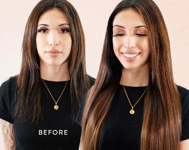 seamless clip in hair extensions