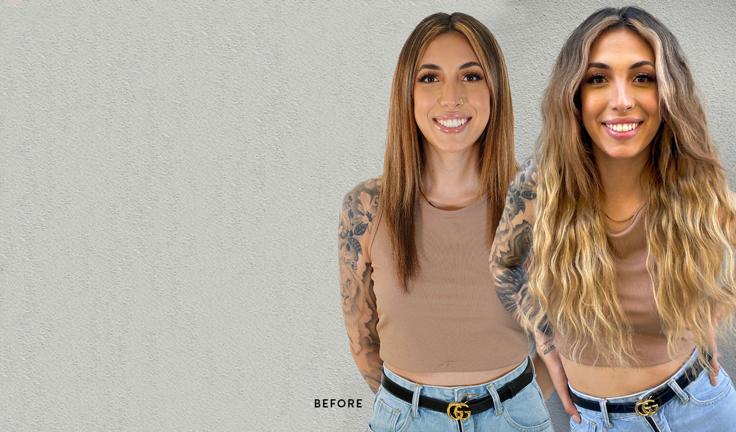 ombre tape in hair extensions