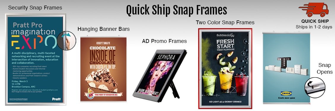 Quick-Ship-Snap-Frames