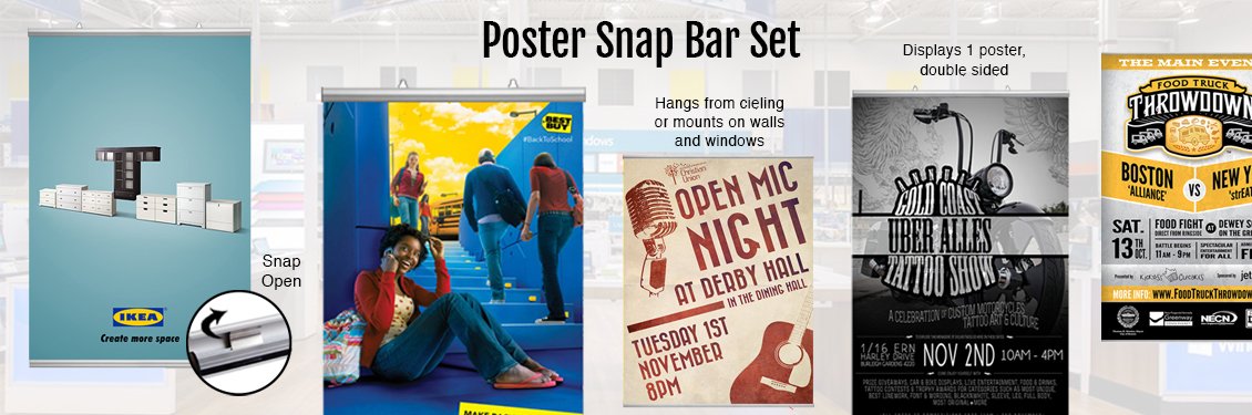 Poster-Snap-Bar-Set