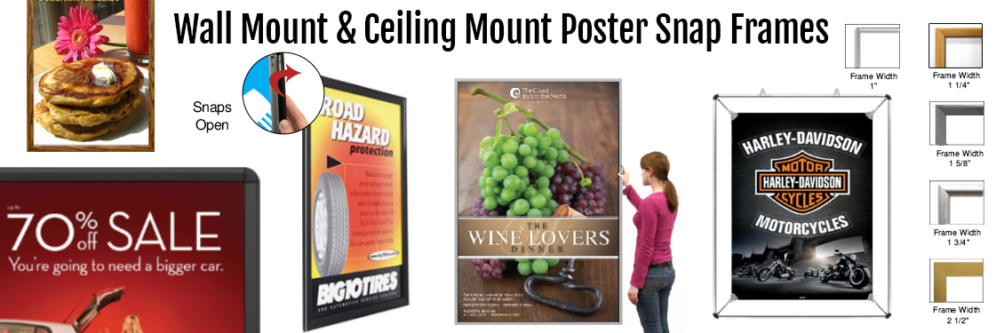 Wall-Mount--Ceiling-Mount-Poster-Snap-Frames