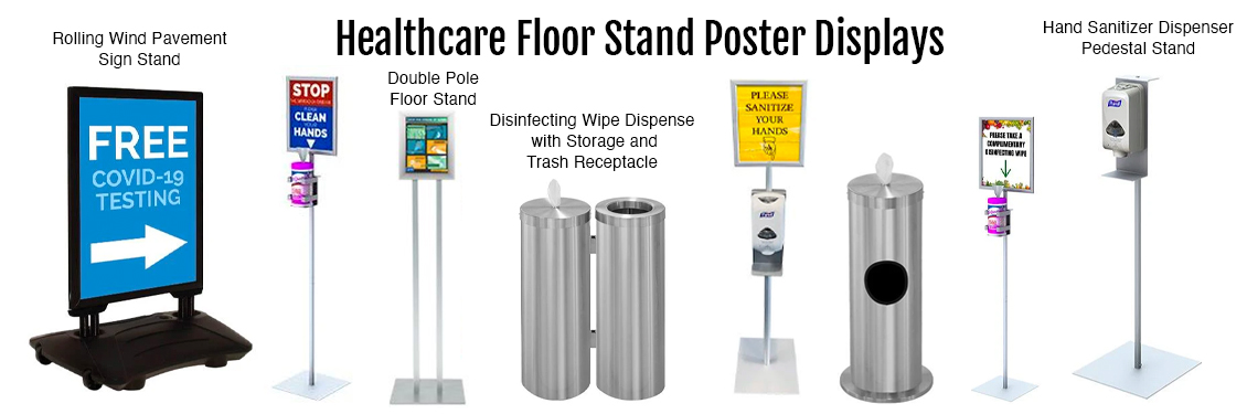 Healthcare-Floor-Stand-Poster-Displays--copy