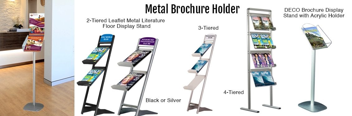 Metal-Brochure-Holder