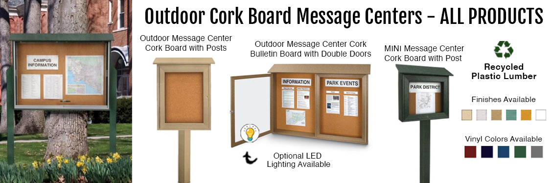 Outdoor-Cork-Board-Message-Centers---ALL-PRODUCTS-