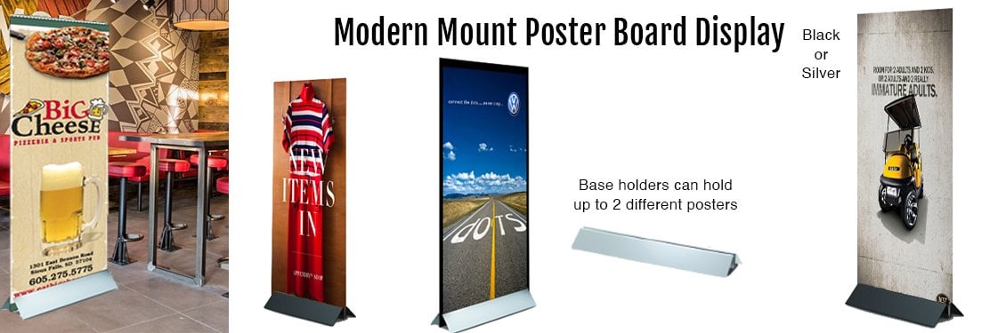 Modern-Mount-Poster-Board-Display