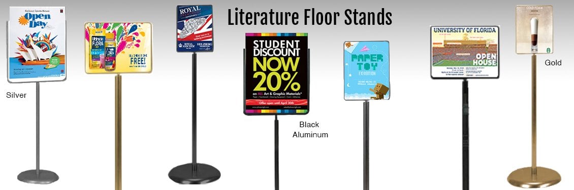 Literature-Floor-Stands