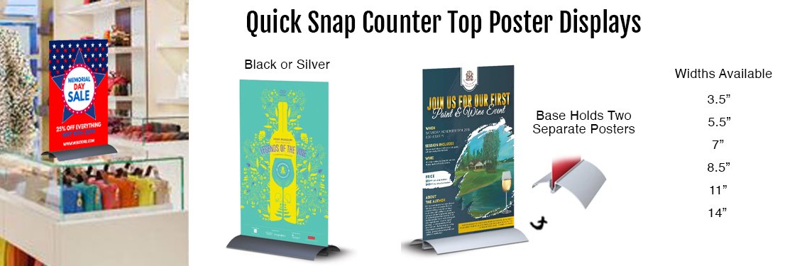 Quick-Snap-Counter-Top-Poster-Displays