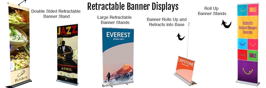 Retractable Banner Stands | Indoor | Outdoor – FloorStands