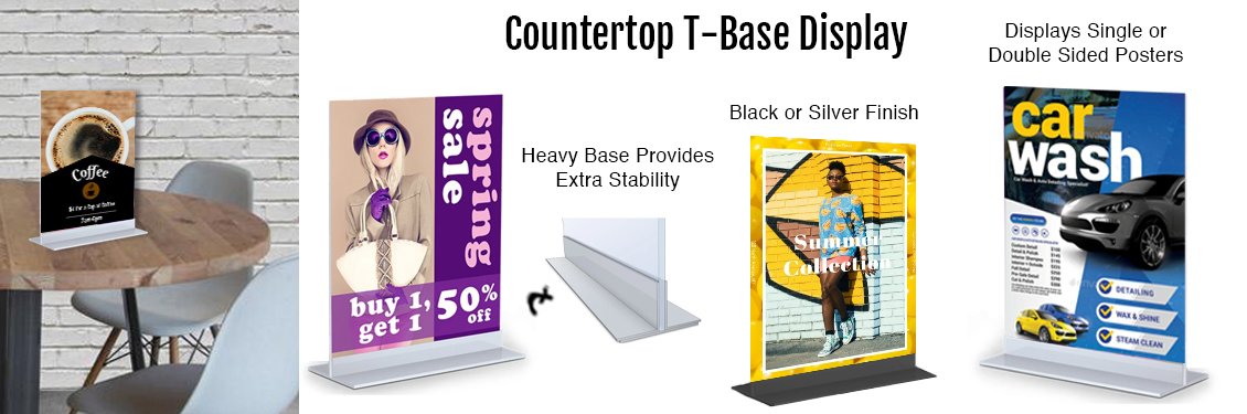 Countertop-T-Base-Display