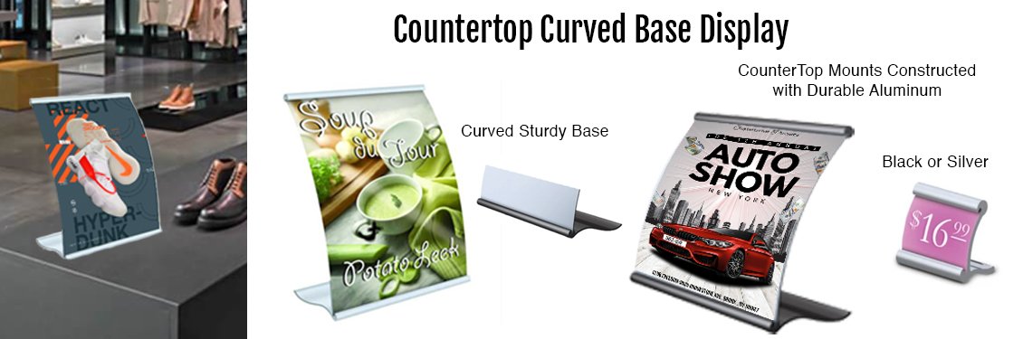 Countertop-Curved-Base-Display