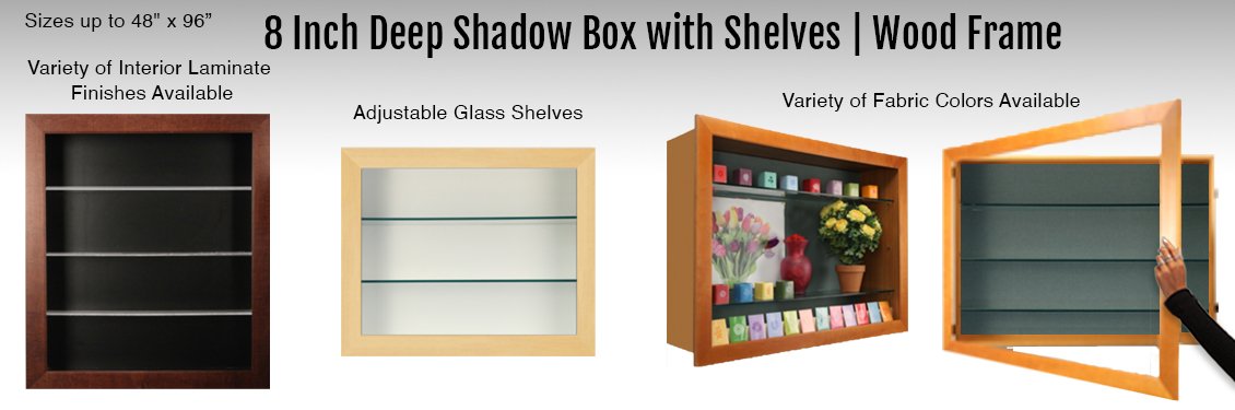 8-Inch-Deep-Shadow-Box-with-Shelves-Wood-Frame
