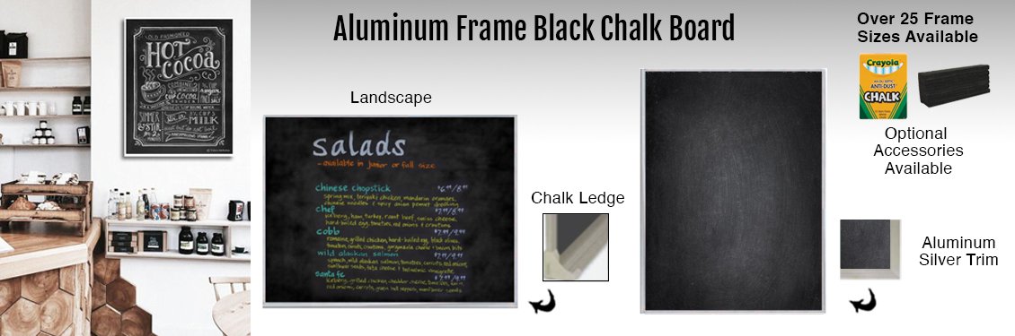 Aluminum-Frame-Black-Chalk-Board