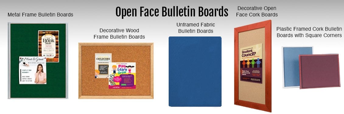 Open-Face-Bulletin-Boards