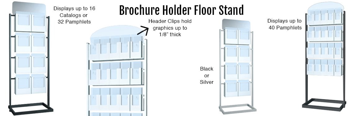 Brochure-Holder-Floor-Stand