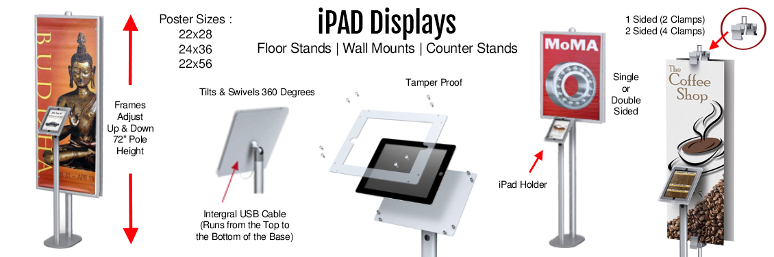 iPAD-Displays---Floor-Stands---Wall-Mounts---Counter-Stands