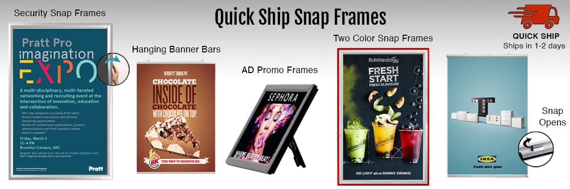 Quick-Ship-Snap-Frames