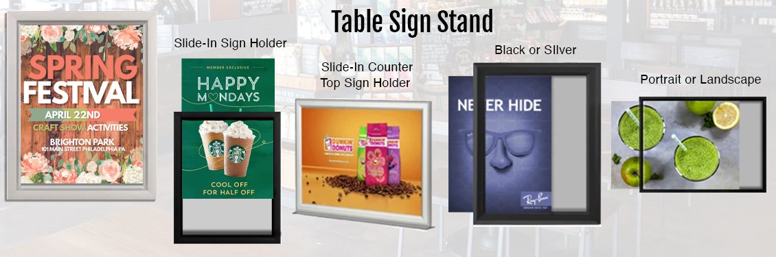 Table-Sign-Stand