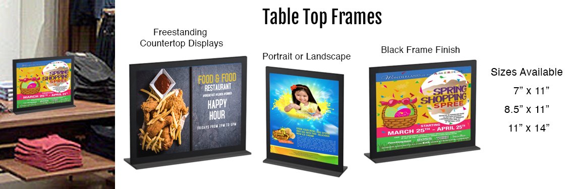 Table-Top-Frames