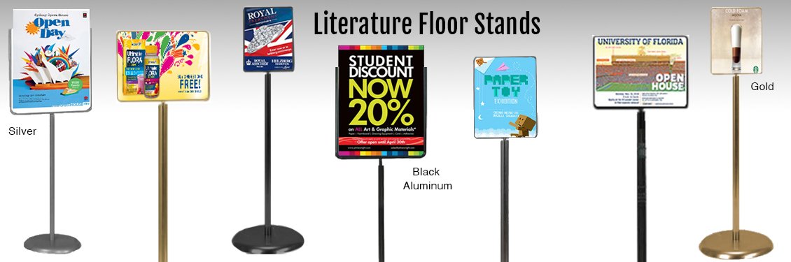 Literature-Floor-Stands
