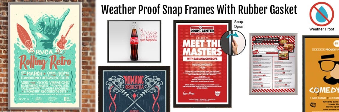Weather-Proof-Snap-Frames-With-Rubber-Gasket