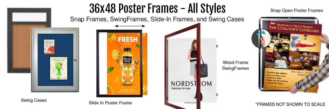 36x48-Poster-Frames---All-Styles