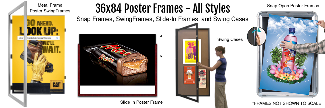 36x84-Poster-Frames---All-Styles