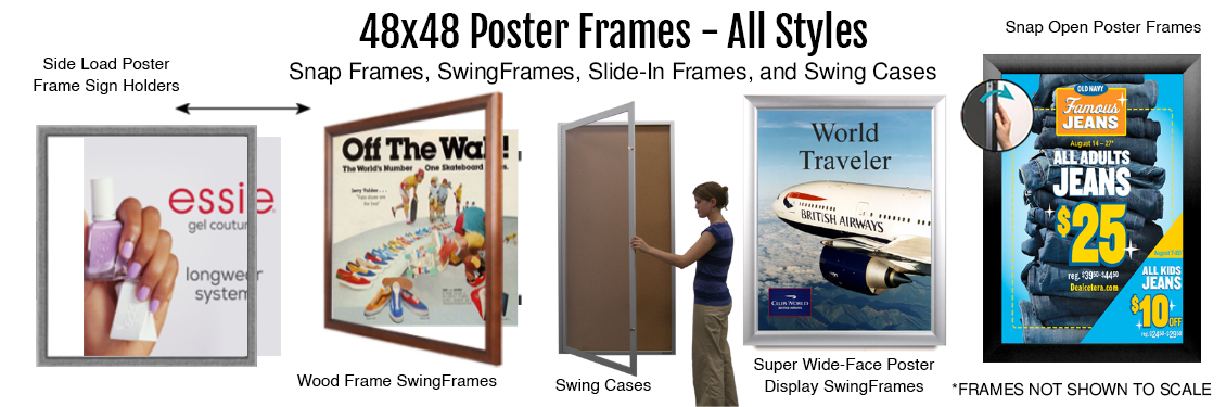 48x48-Poster-Frames---All-Styles