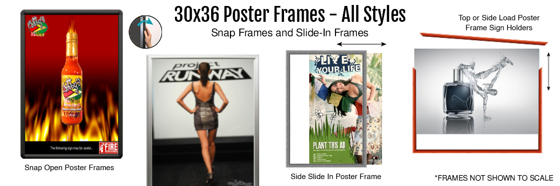 30x36-Poster-Frames---All-Styles
