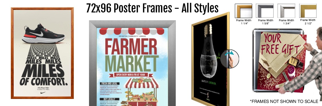 72x96-Poster-Frames---All-Styles