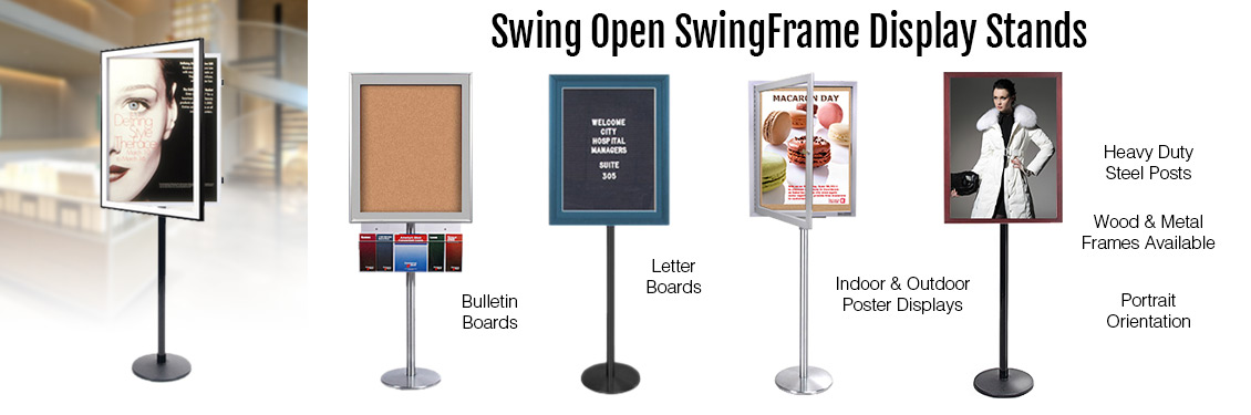Swing-Open-SwingFrame-Display-Stands
