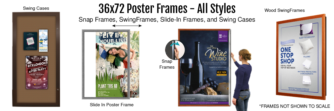 36x72-Poster-Frames---All-Styles
